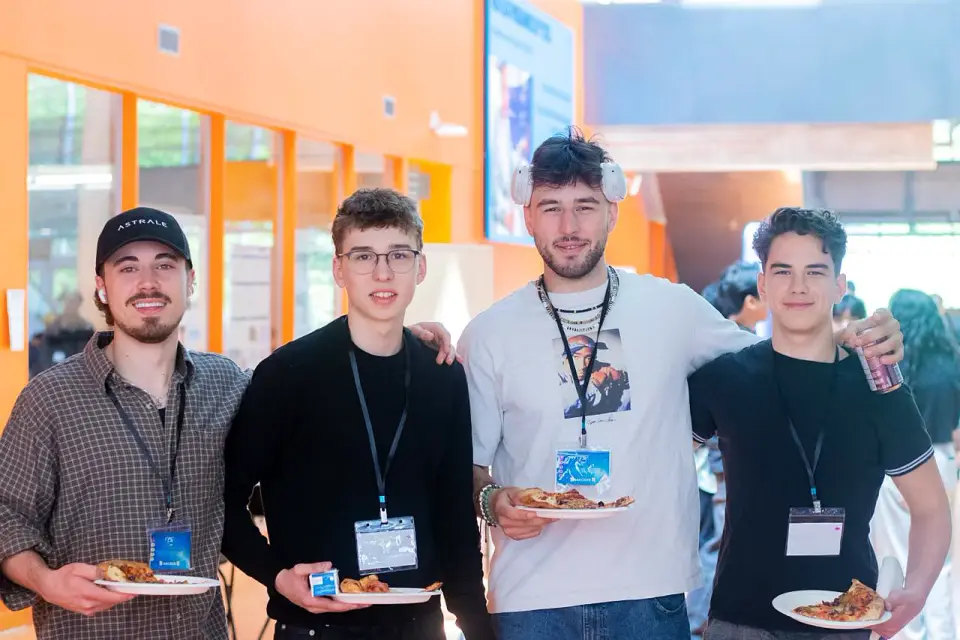 L’équipe d’Astrale au hackathon Dialogue